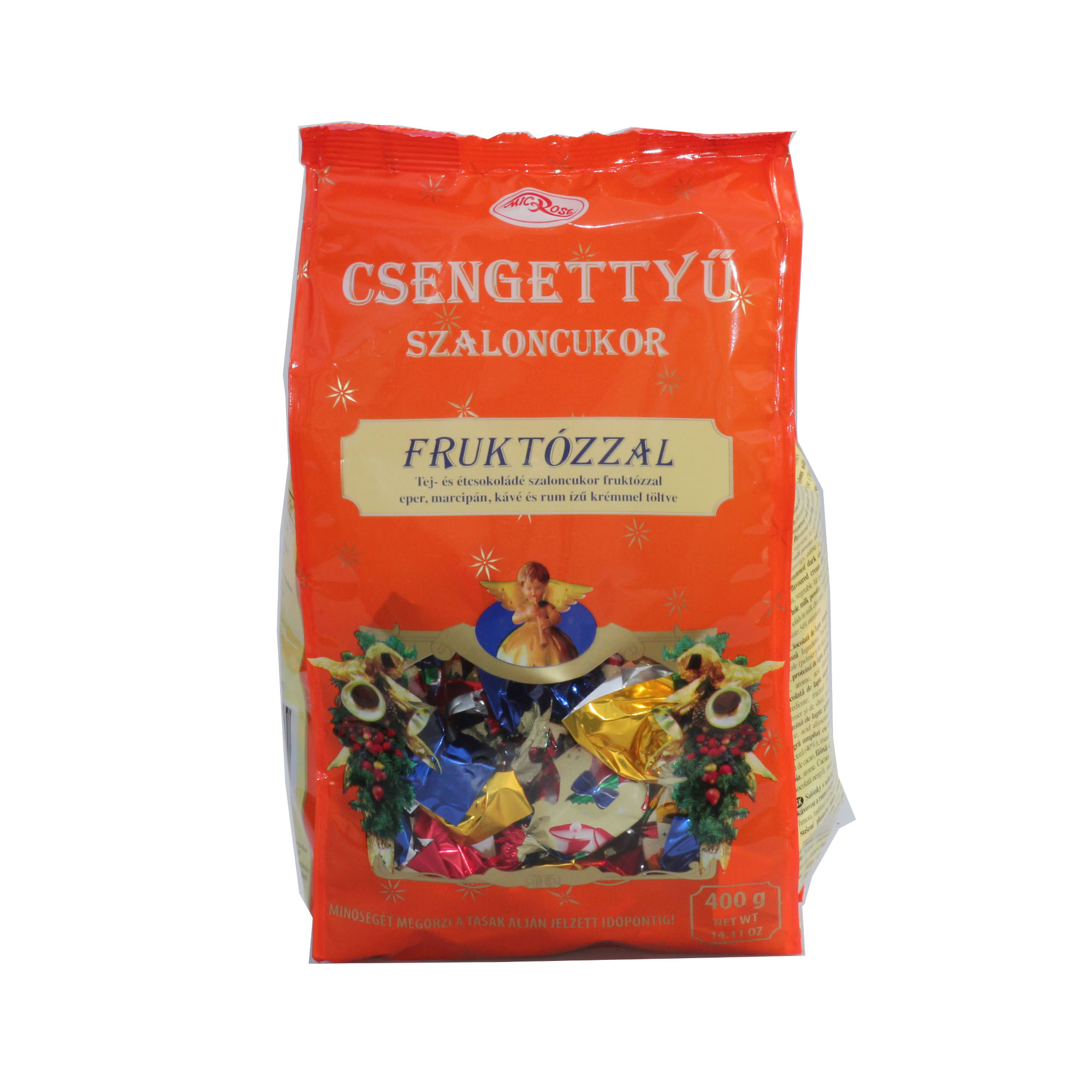 Csengettyű  Szaloncukor Fruktózzal  350g