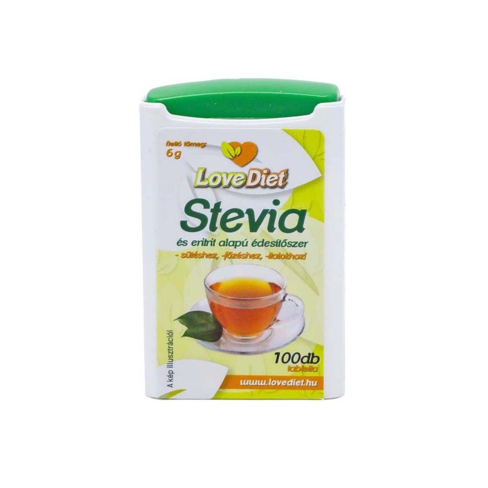 Love Diet Stevia édesítőszer tabletta (természetes) 100 db