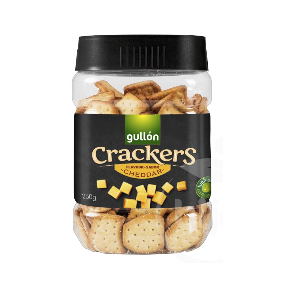 Gullon Cracker Cheddar sajtos 250g