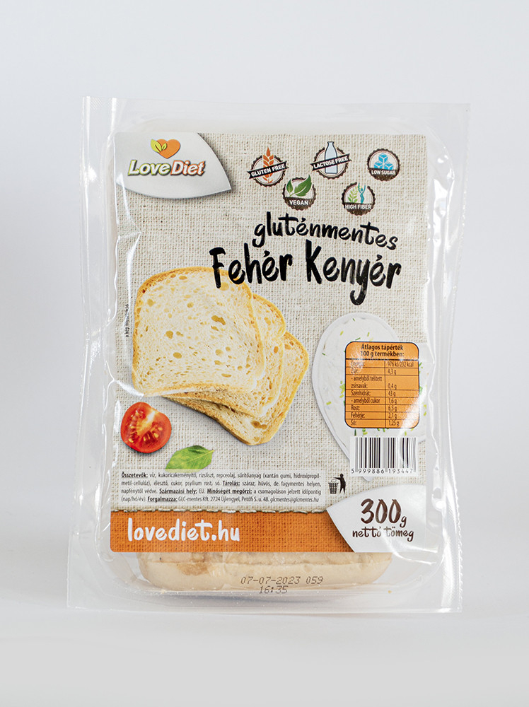 Love Diet  fehér kenyér 300g