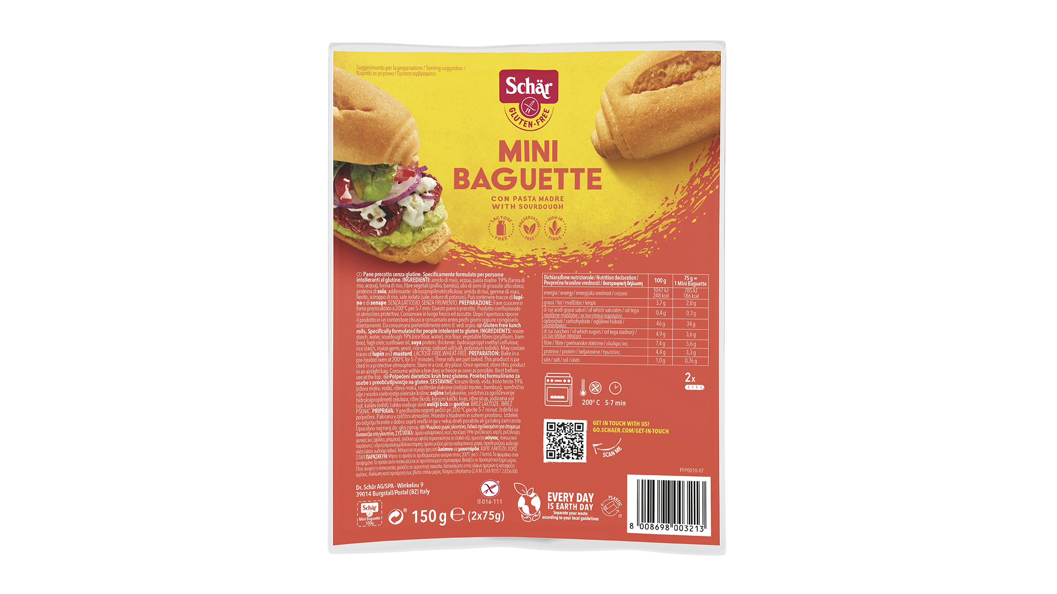 Schar Mini-Bagette 150g