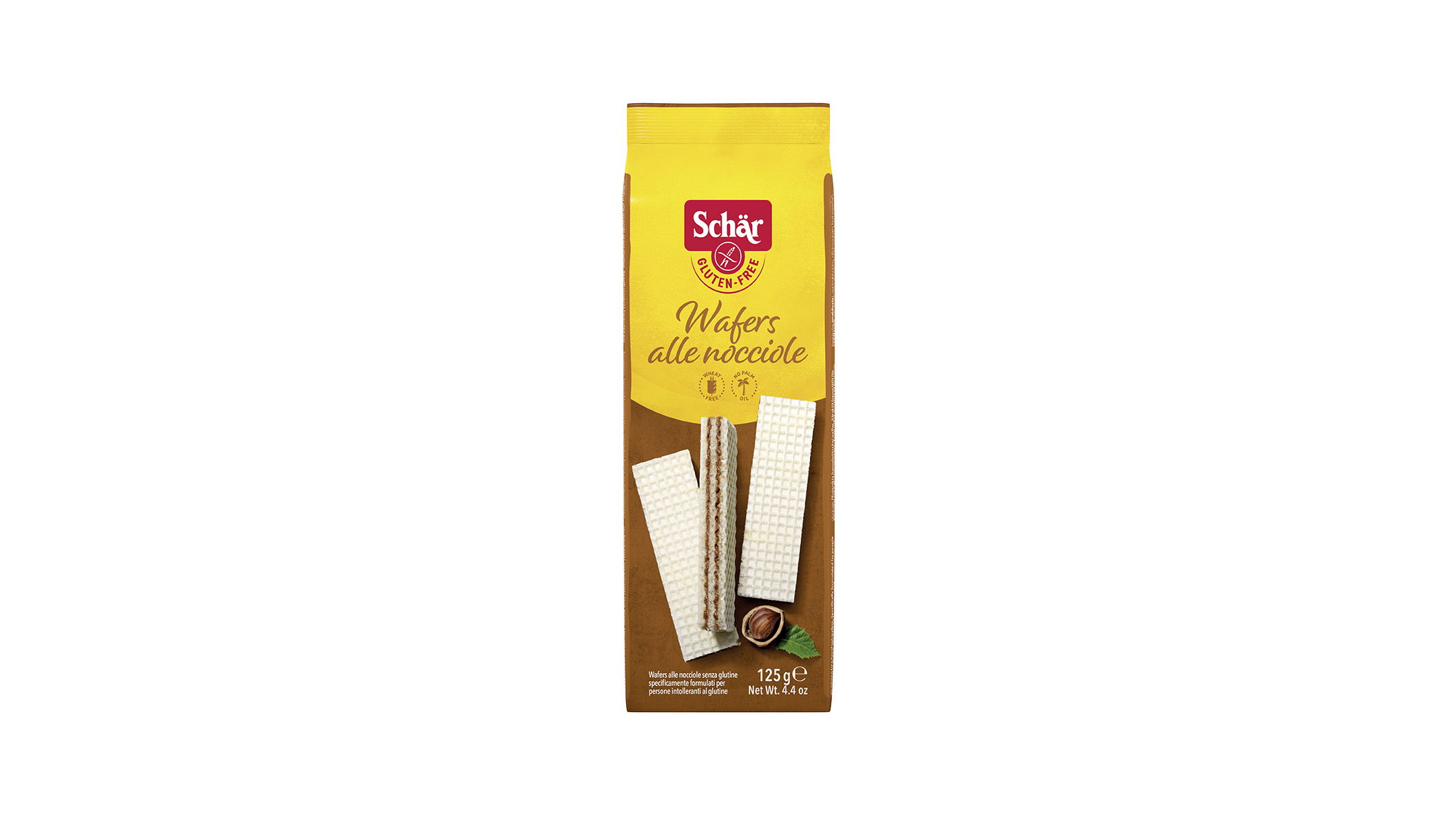 Schar Wafers mogyorós nápolyi 125g