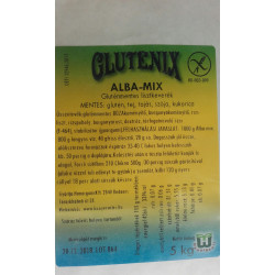 GLUTENIX ALBA-MIX gluténmentes kenyér lisztkeverék 5kg - BREAD MIX