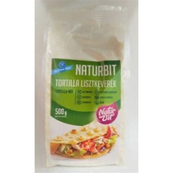 Naturbit Tortilla gluténmentes lisztkeverék 500g /Kifutó termék! Min.megőrzi:2022.07.01.