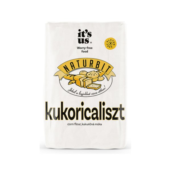 Kenyérvarázs gluténmentes kukoricaliszt 1kg