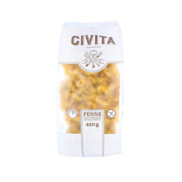 CIVITA gluténmentes penne tészta 450g