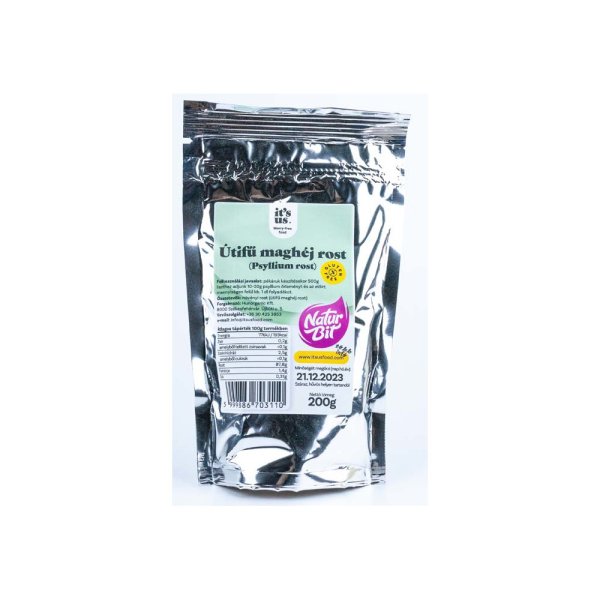 it's us NATURBIT Psyllium (Útifű maghéj) rost őrlemény GM 200g