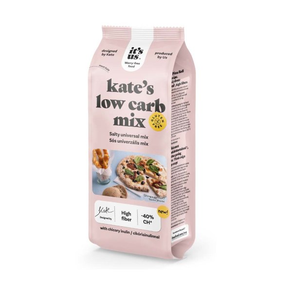 It’s us kate’s low carb sós univerzális lisztkeverék 500 g /AKCIÓ! -10% kedvezménnyel kapható!