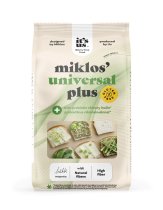 It’s us miklos’ universal plus lisztkeverék prebiotikus cikóriainulinnal 1kg/AKCIÓ!-10% kedvezménnyel kapható!