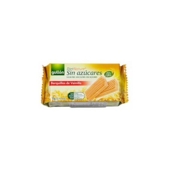 Gullon cukormentes nápolyi vaniliás 60g