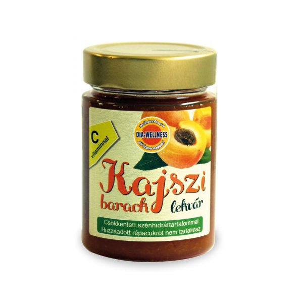Dia-Wellness Kajszi lekvár 380g