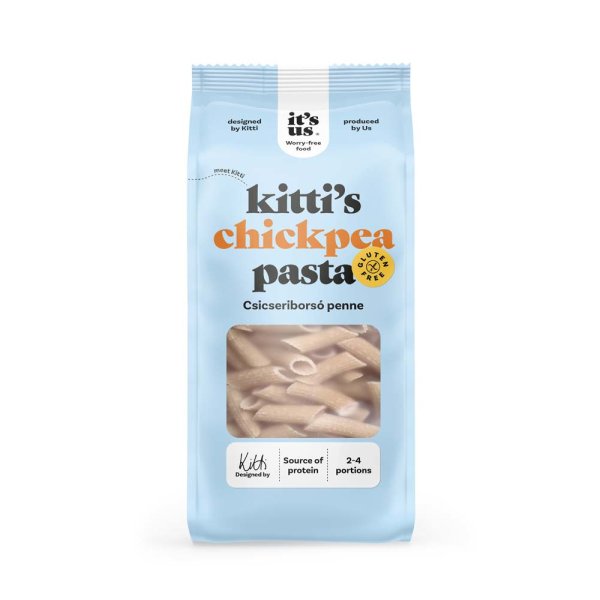 it's us KITTI'S gluténmentes csicseriborsó száraztészta penne 250g