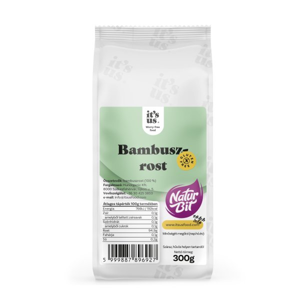 it's us NATURBIT gluténmentes bambuszrost 300g