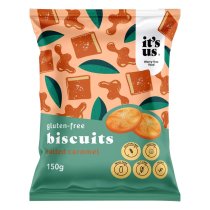 it's us gluténmentes sóskaramellás ízű omlós keksz 150g