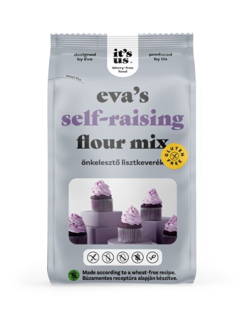 it's us eva's self raising flour mix- önkelesztő lisztkeverék 1 kg /AKCIÓ! -10% kedvezménnyel kapható!